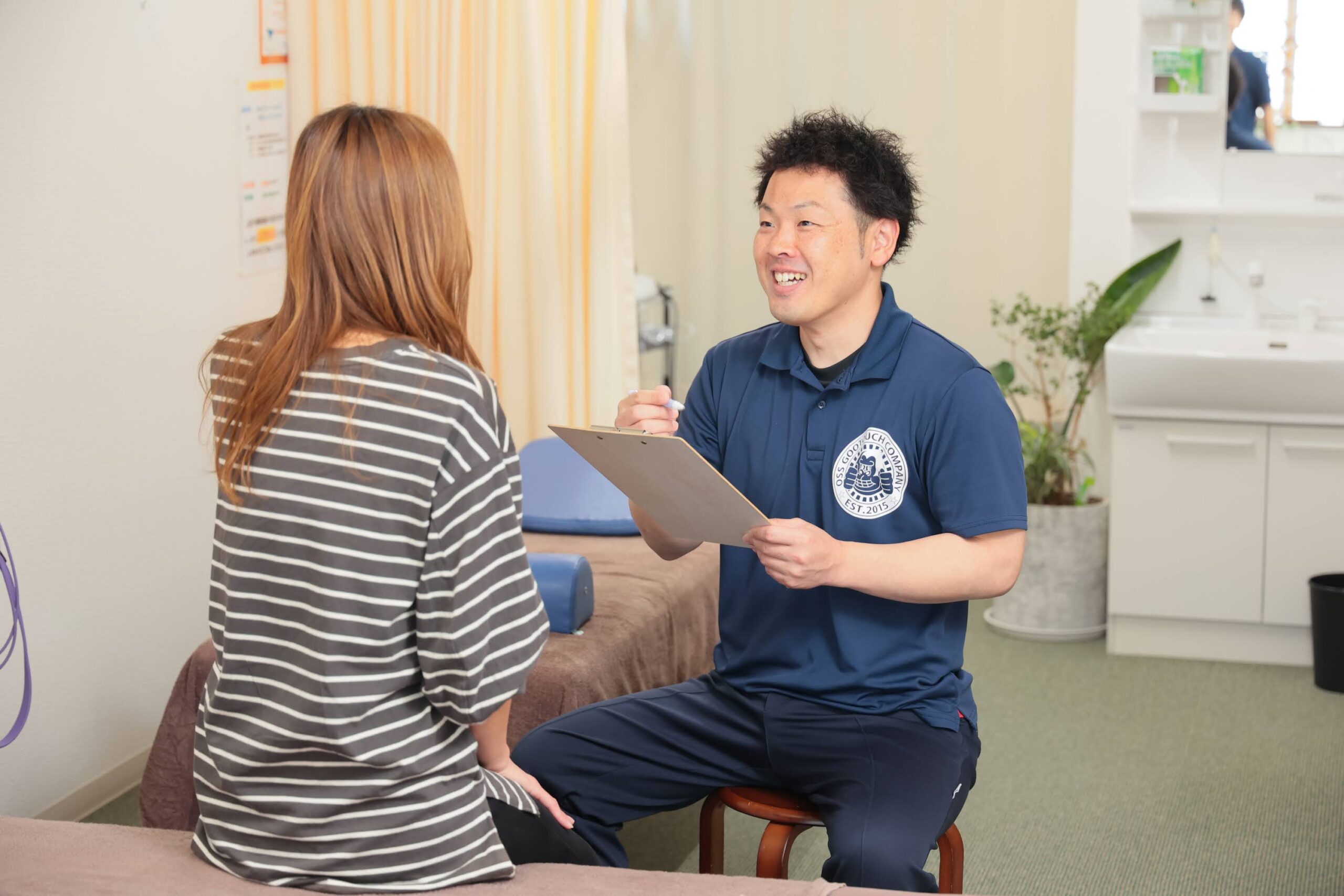 おうばく鍼灸接骨院は丁寧なカウンセリング