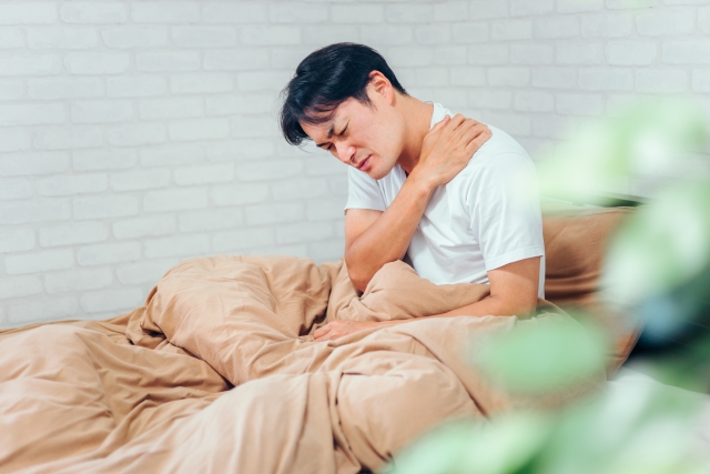 朝起きても疲れが取れていない、